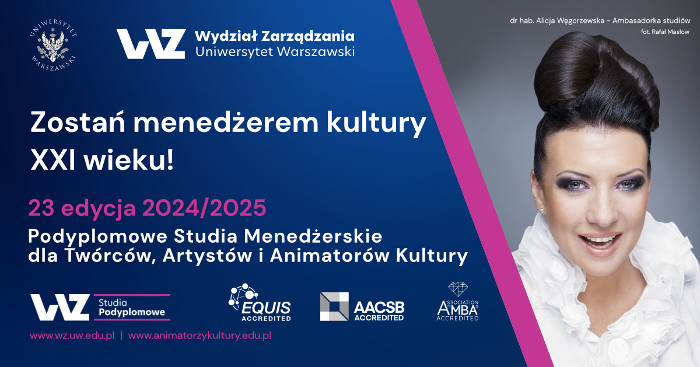 Dr hab. Alicja Węgorzewska - Ambasador Studiów PSM ART